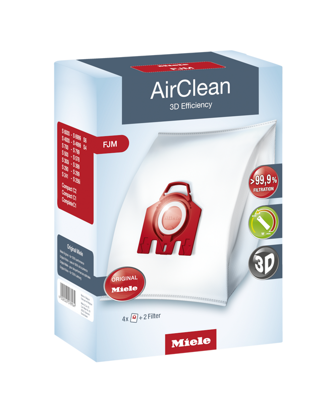 Miele Dustbag FJM AirClean 3D