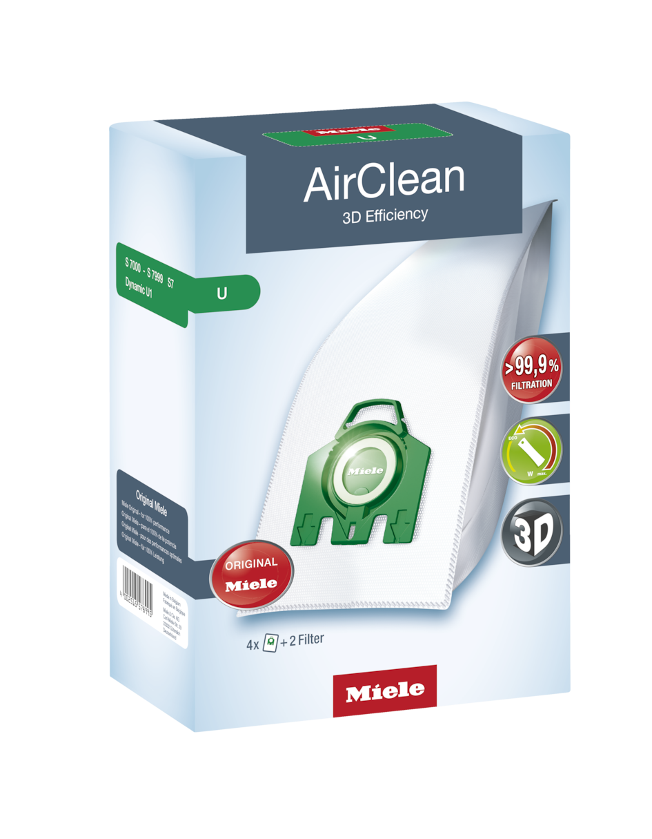 Miele Dustbag U AirClean 3D