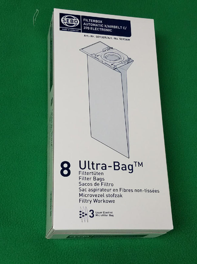 SEBO Filter Bag Box for 370 Series